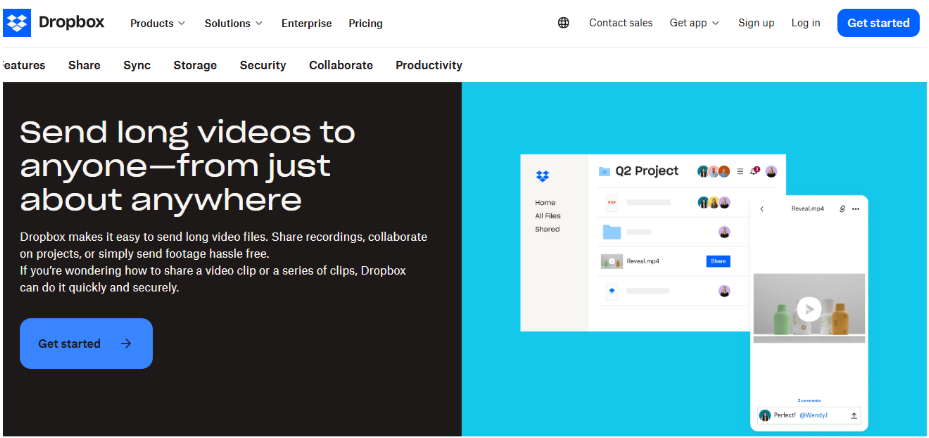 Dropbox Video Hosting