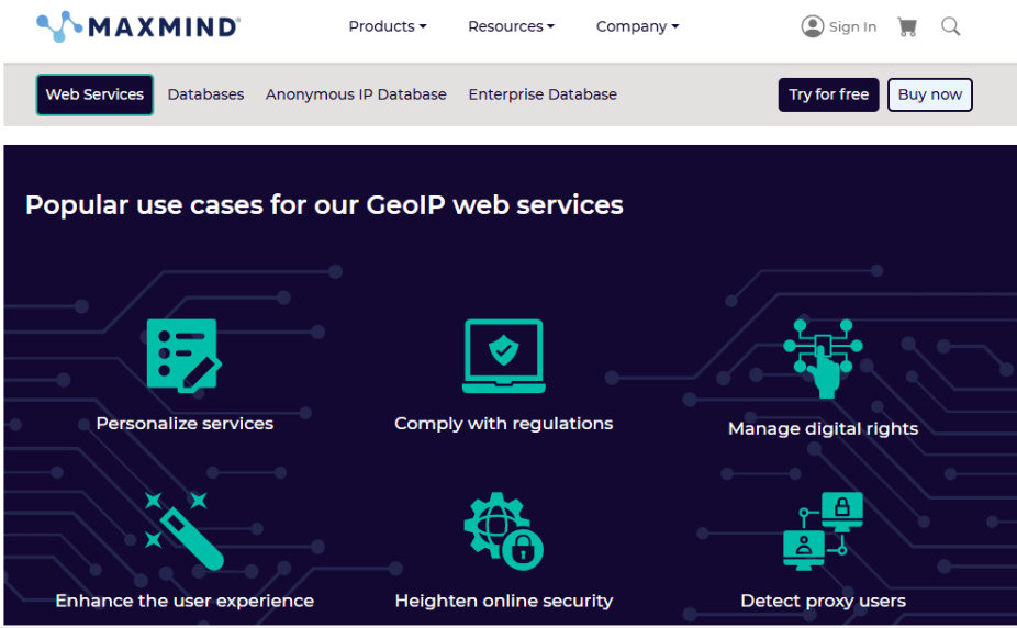 What is MaxMind?