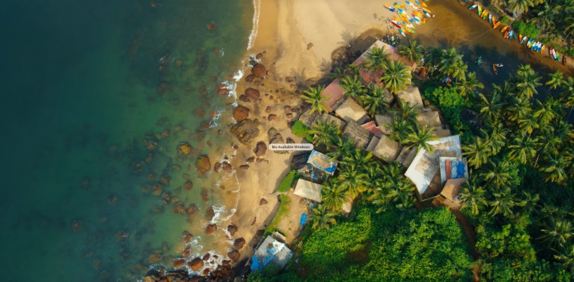 Goa Beach Wallpaper In MacOS Tahoe 26 