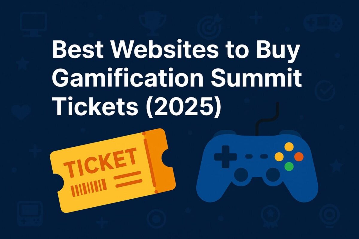 Best Websites to Buy Gamification Summit Tickets (2025)