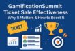GamificationSummit Ticket Sale Effectiveness Why It Matters & How to Boost It