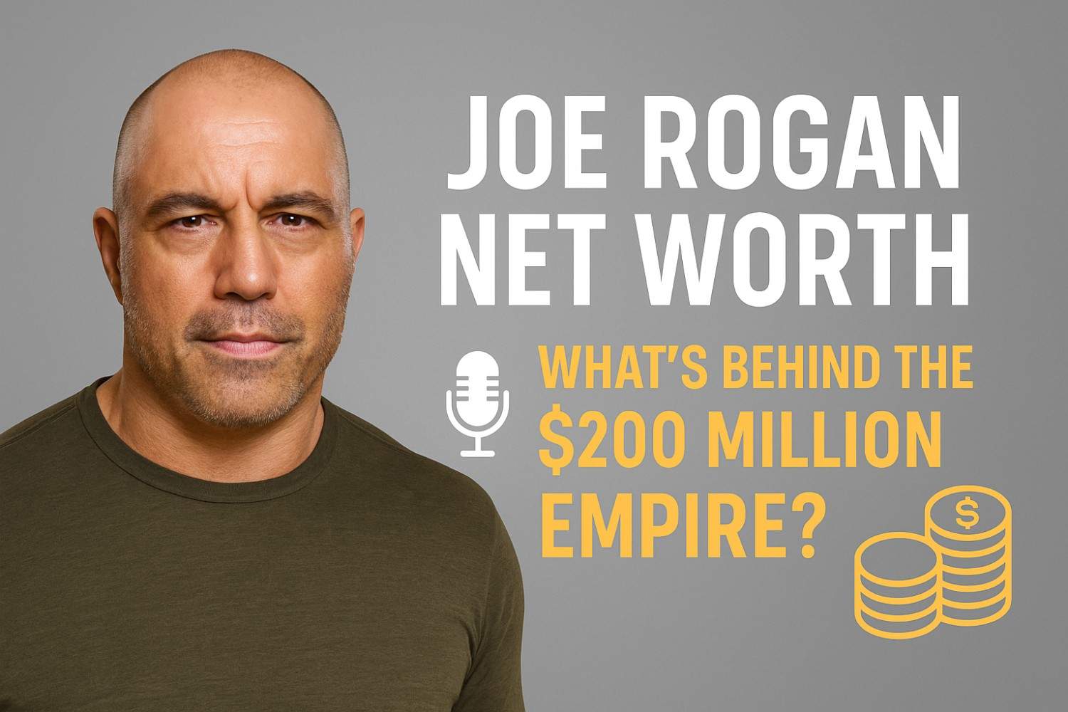 Joe Rogan Net Worth What’s Behind the $200 Million Empire