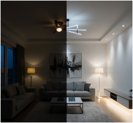 Modern Lighting Enhances Every Room